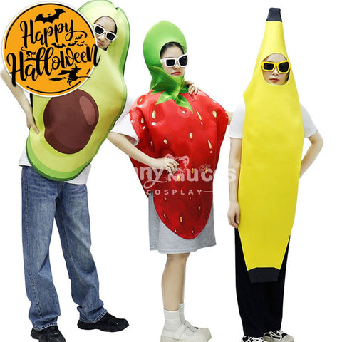 【In Stock】Halloween Cosplay Strawberry/Fish/Avocado Costume Costumes