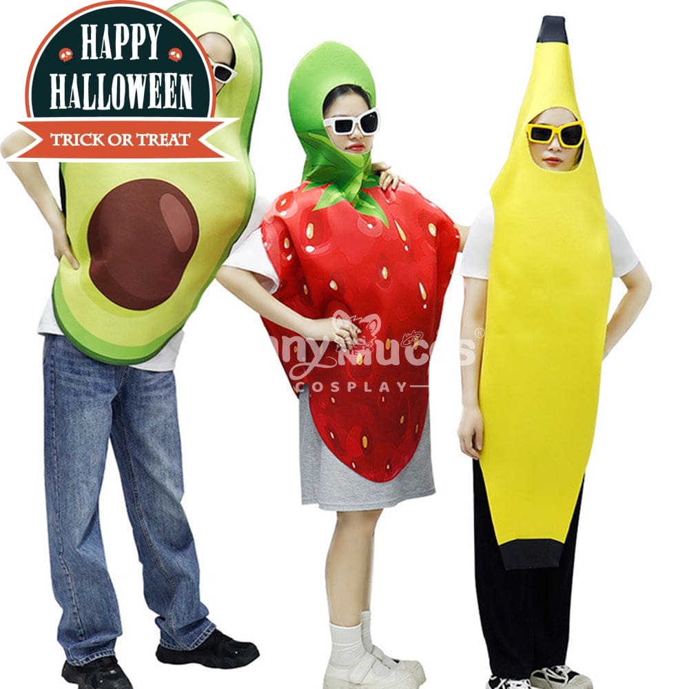 【In Stock】Halloween Cosplay Strawberry/Fish/Avocado Costume Costumes