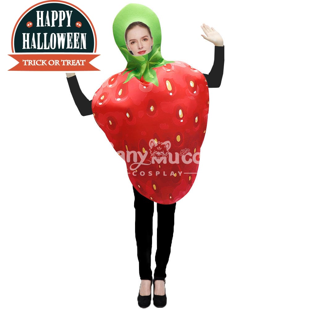 【In Stock】Halloween Cosplay Strawberry/Fish/Avocado Costume Strawberry Costumes