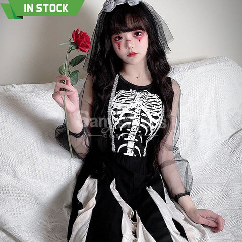 【In Stock】Halloween Cosplay The Ghost Bride Devil Stage Performance Costume Costumes