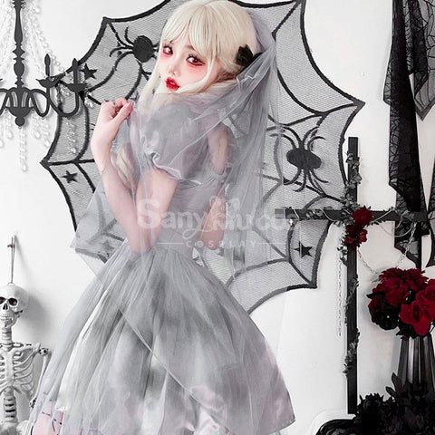 【In Stock】Halloween Cosplay The Ghost Bride Gothic Dress Stage Performance Costume Costumes