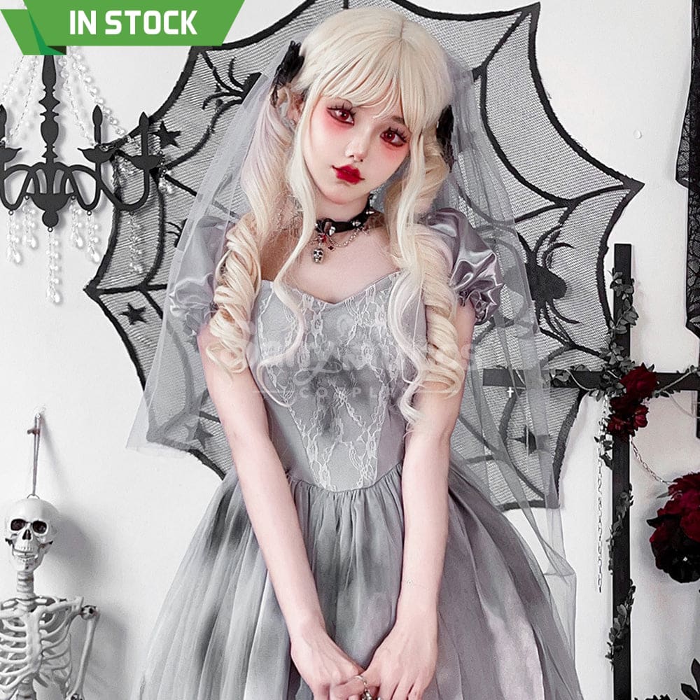 【In Stock】Halloween Cosplay The Ghost Bride Gothic Dress Stage Performance Costume Costumes