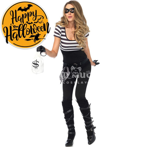 【In Stock】Halloween Cosplay Thief Costume Costumes
