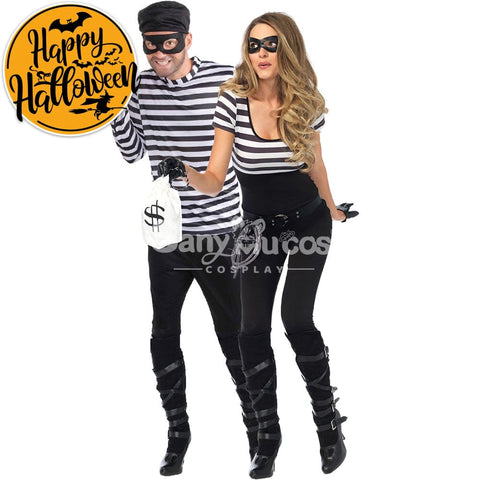 【In Stock】Halloween Cosplay Thief Costume Costumes