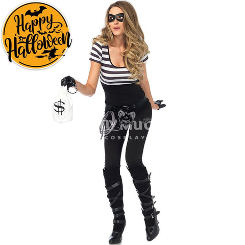 【In Stock】Halloween Cosplay Thief Costume Costumes
