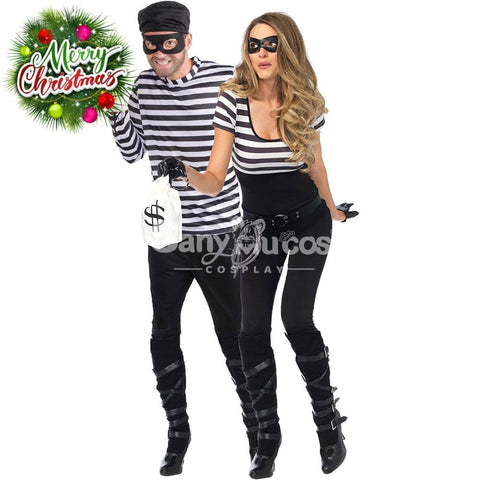 【In Stock】Halloween Cosplay Thief Costume Costumes