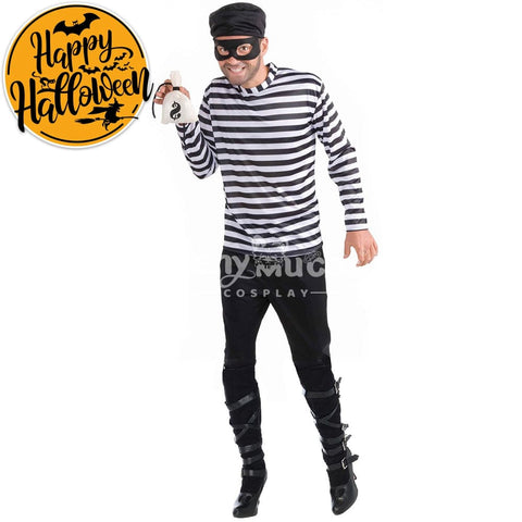 【In Stock】Halloween Cosplay Thief Costume Costumes