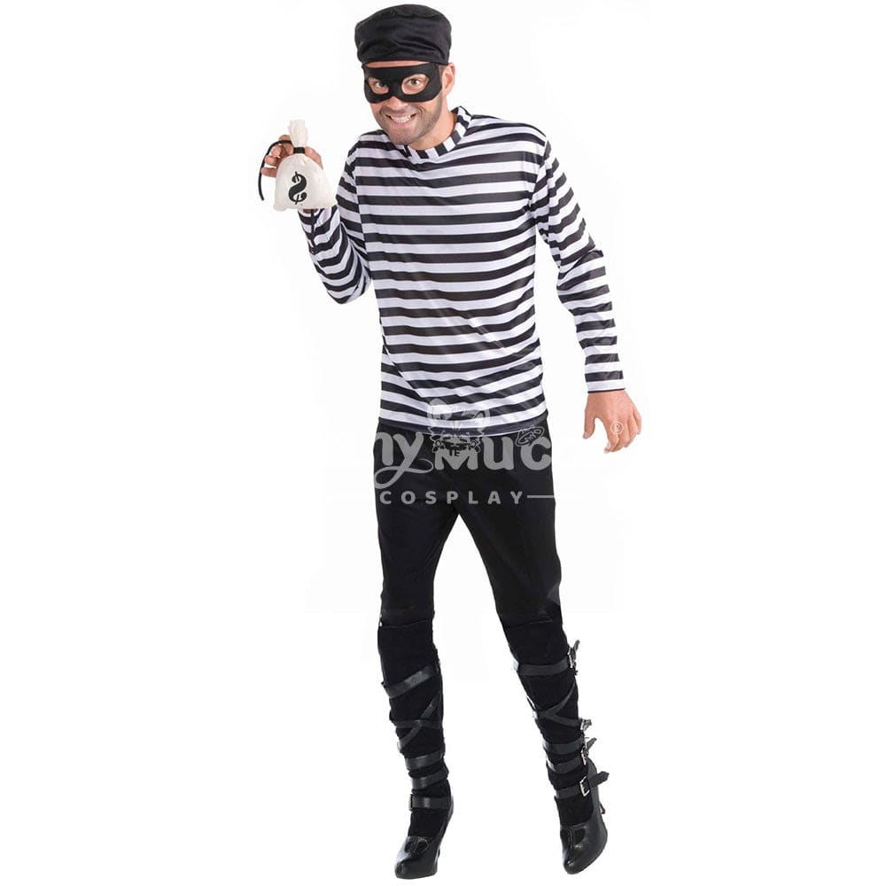 【In Stock】Halloween Cosplay Thief Costume Costumes