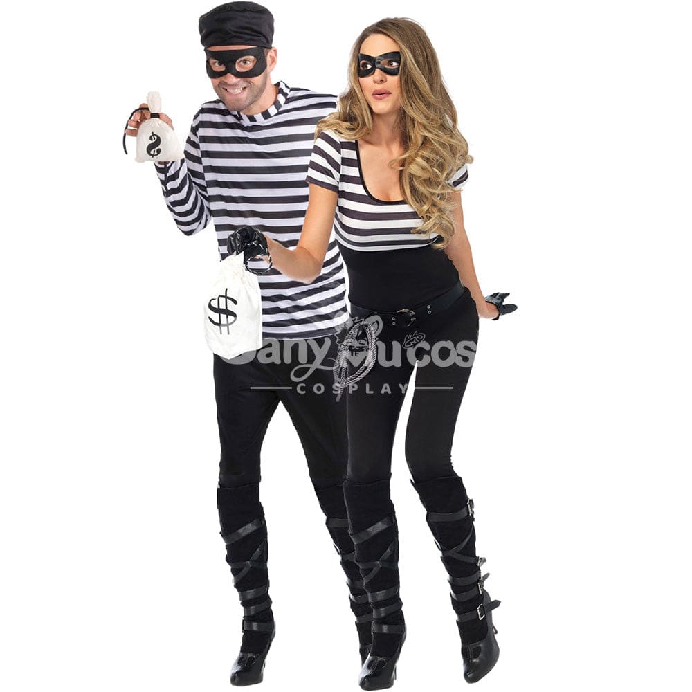 【In Stock】Halloween Cosplay Thief Costume Costumes