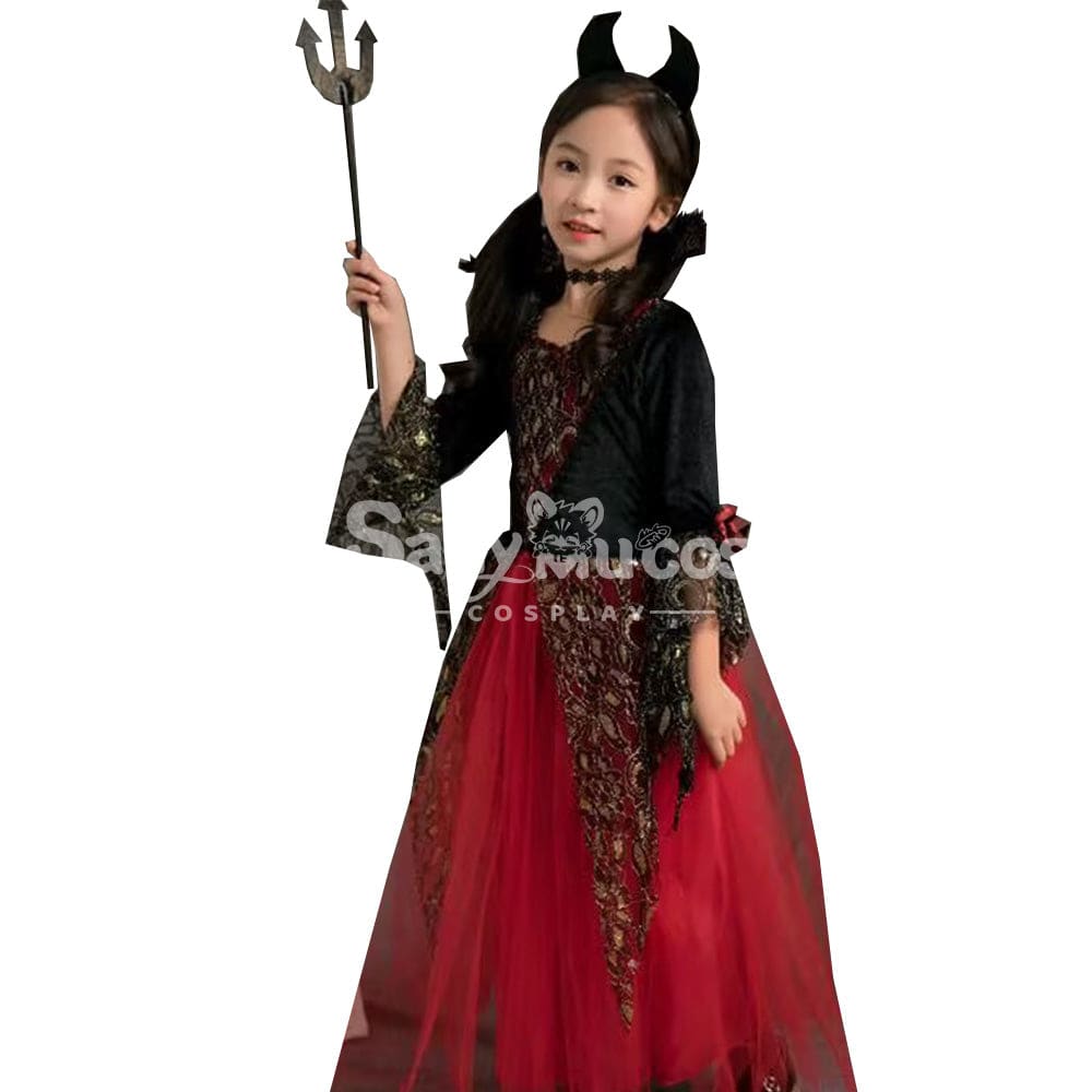 【In Stock】Halloween Cosplay Vampire Costume Kid Size Costumes