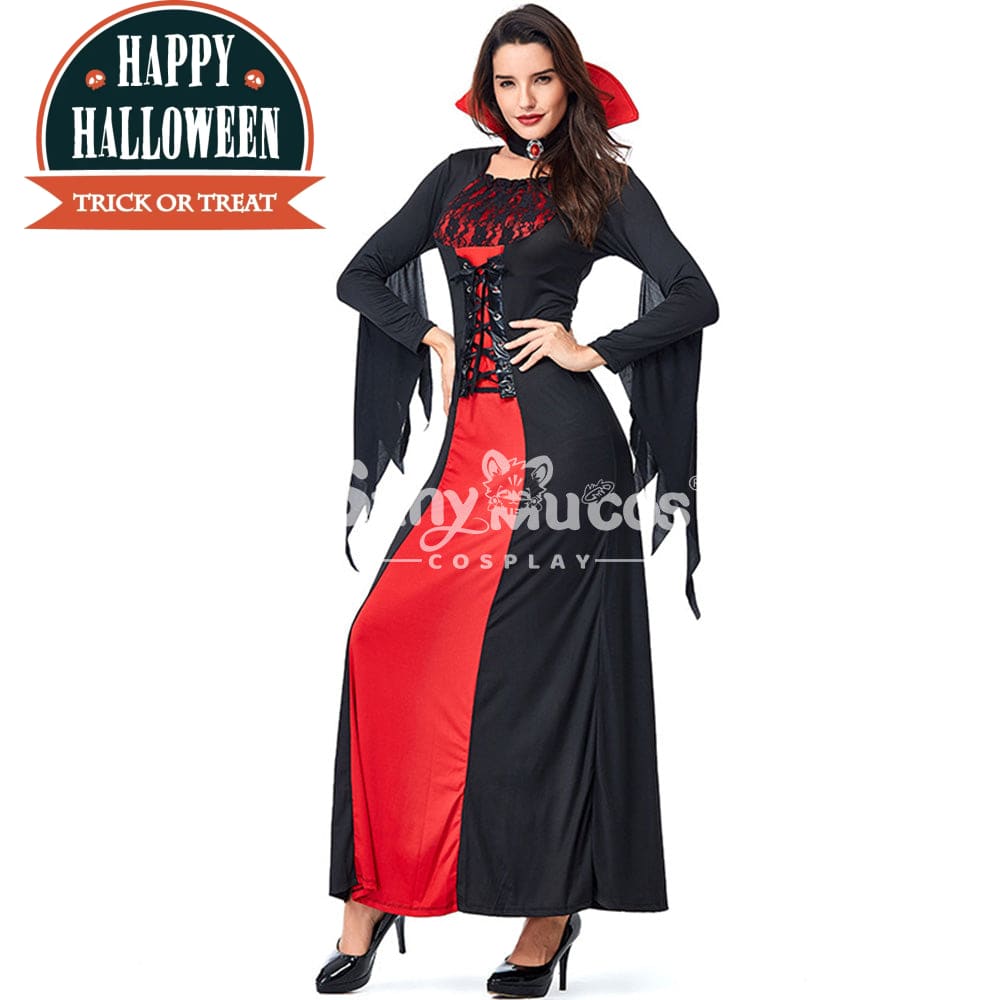 【In Stock】Halloween Cosplay Vampire Queen Costume Costumes