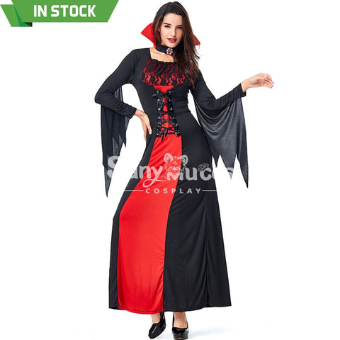 【In Stock】Halloween Cosplay Vampire Queen Costume Costumes