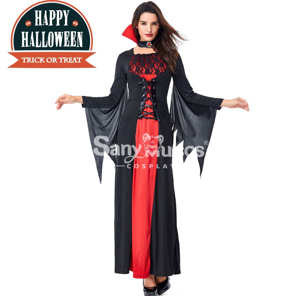 【In Stock】Halloween Cosplay Vampire Queen Costume Costumes