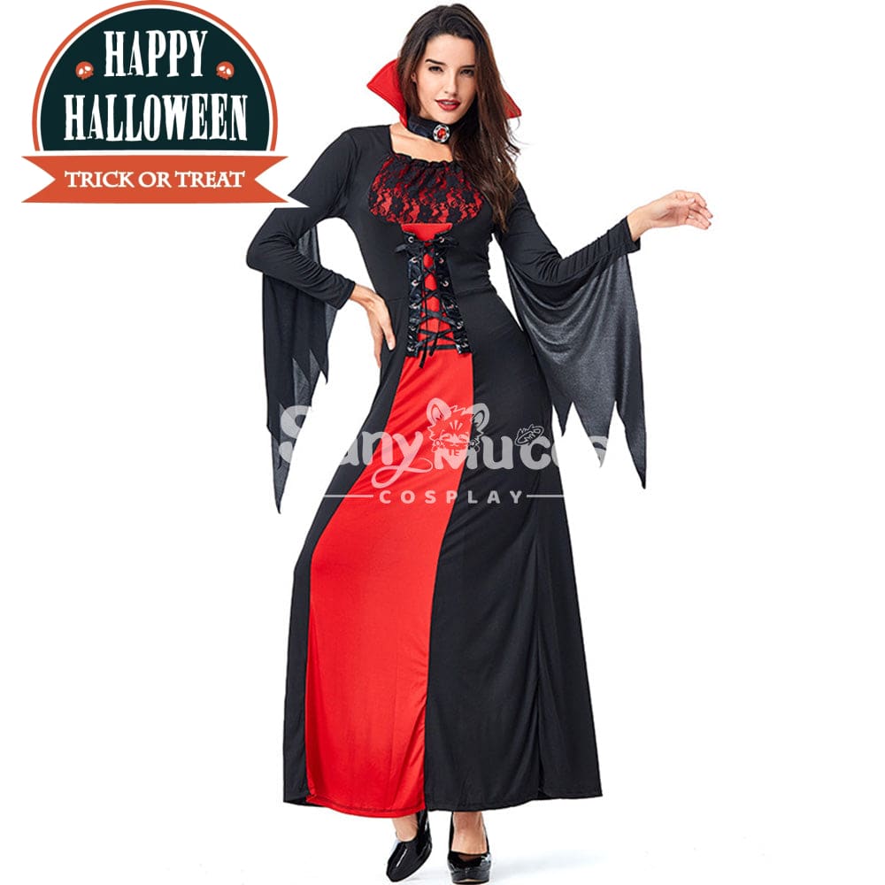 【In Stock】Halloween Cosplay Vampire Queen Costume Costumes
