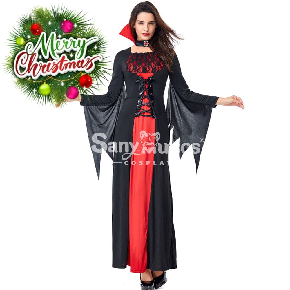 【In Stock】Halloween Cosplay Vampire Queen Costume Costumes