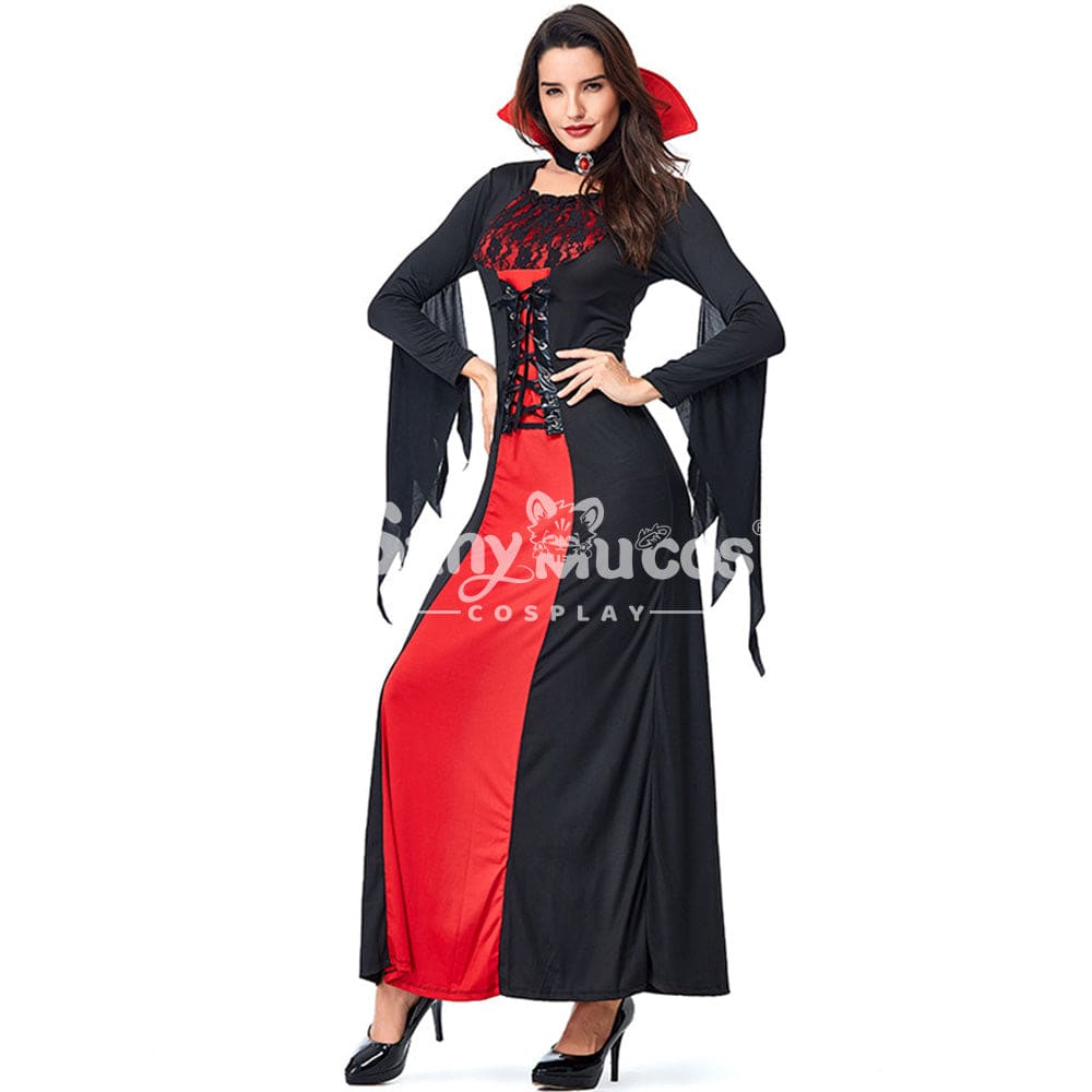 【In Stock】Halloween Cosplay Vampire Queen Costume Costumes