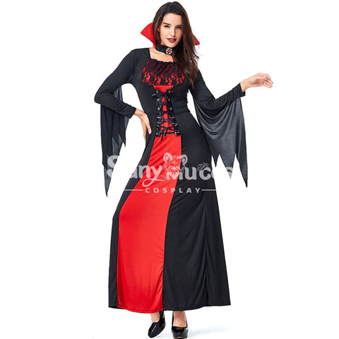 【In Stock】Halloween Cosplay Vampire Queen Costume Costumes