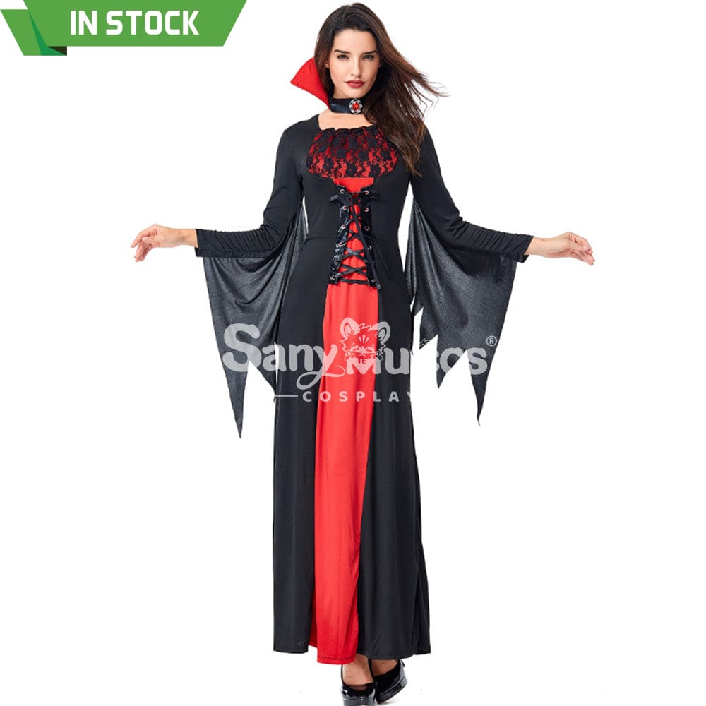 【In Stock】Halloween Cosplay Vampire Queen Costume Costumes