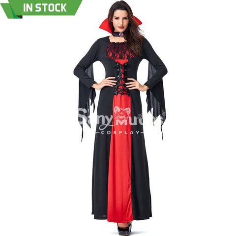 【In Stock】Halloween Cosplay Vampire Queen Costume Costumes