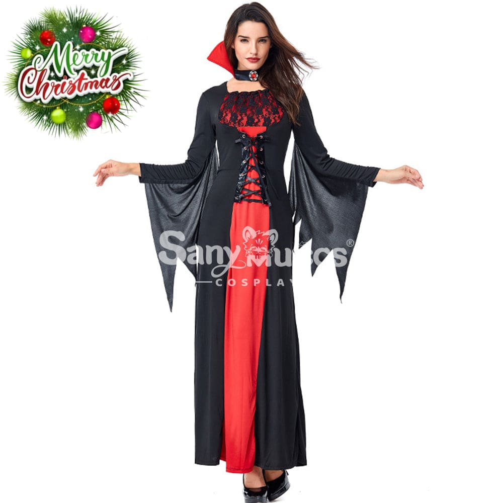 【In Stock】Halloween Cosplay Vampire Queen Costume Costumes