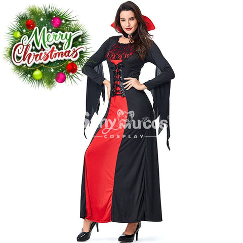 【In Stock】Halloween Cosplay Vampire Queen Costume Costumes