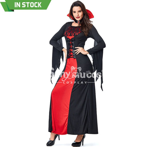 【In Stock】Halloween Cosplay Vampire Queen Costume Costumes