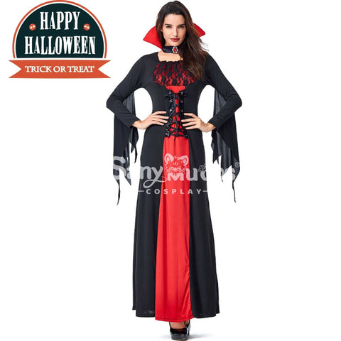【In Stock】Halloween Cosplay Vampire Queen Costume Costumes