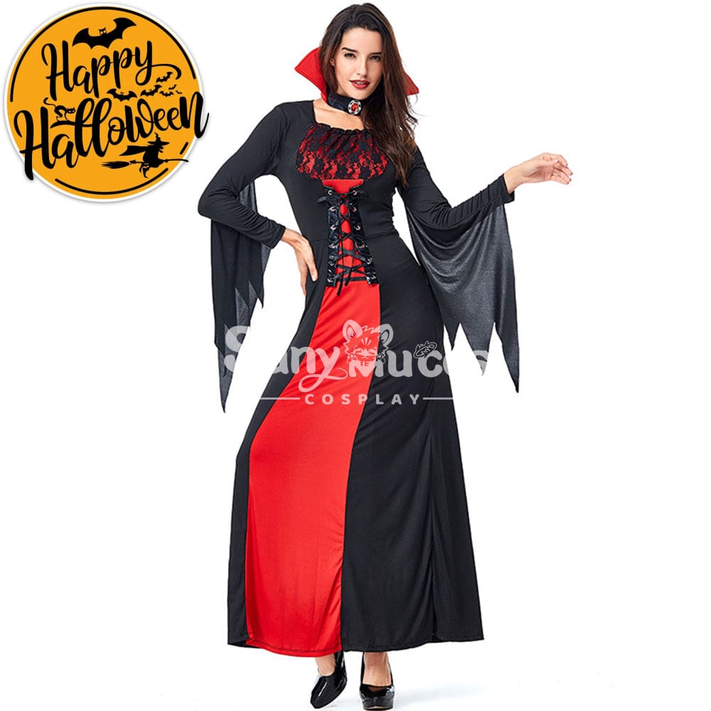 【In Stock】Halloween Cosplay Vampire Queen Costume Costumes