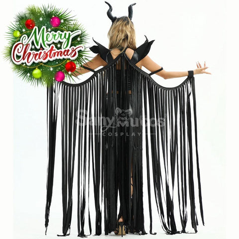 【In Stock】Halloween Cosplay Vampire Queen Stage Performance Costume Costumes