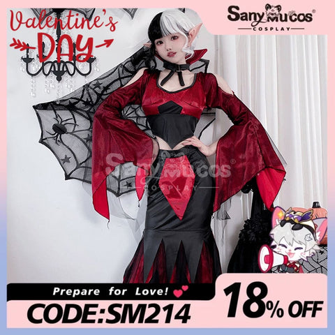 【In Stock】Halloween Cosplay Vampire Witch Dress Stage Performance Costume Costumes