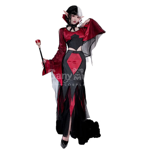 【In Stock】Halloween Cosplay Vampire Witch Dress Stage Performance Costume Costumes