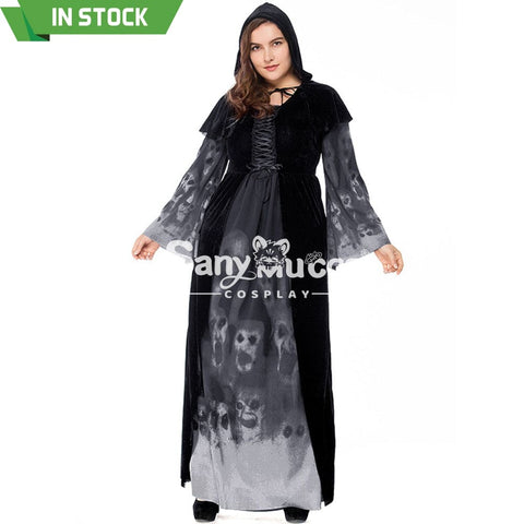 【In Stock】Halloween Cosplay Vampire Witches Costume Plus Size Costumes