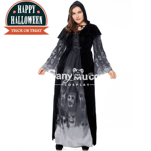 【In Stock】Halloween Cosplay Vampire Witches Costume Plus Size Costumes