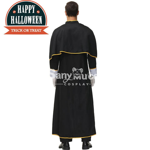 【In Stock】Halloween Cosplay Video Game Style Pastor Gown Costume Costumes