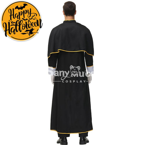 【In Stock】Halloween Cosplay Video Game Style Pastor Gown Costume Costumes
