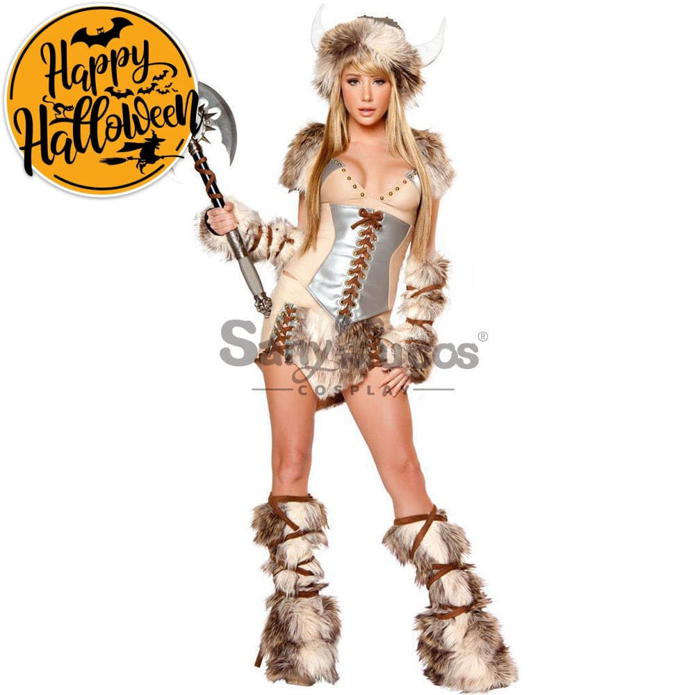 【In Stock】Halloween Cosplay Vikings Costume Costumes