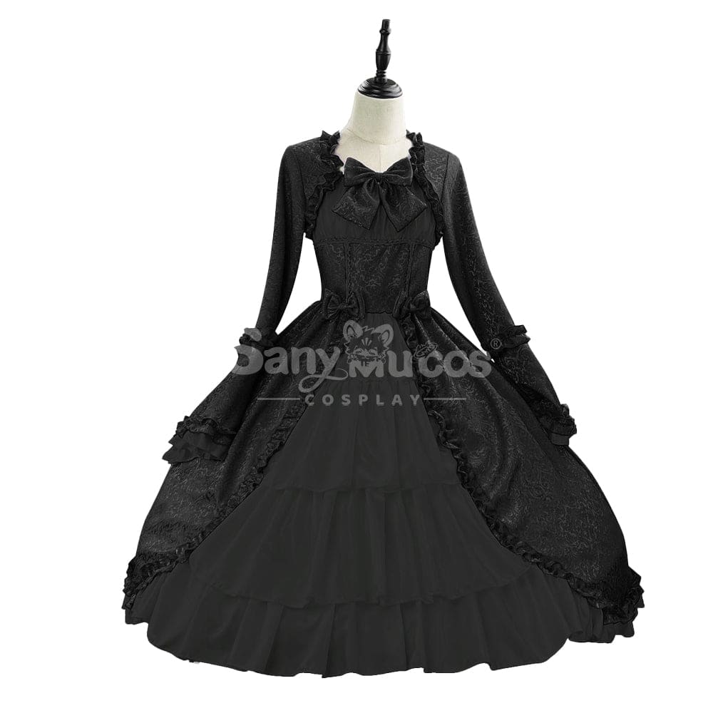 【In Stock】Halloween Cosplay Vintage Palace Lolita Sweet Princess Dress Stage Performance