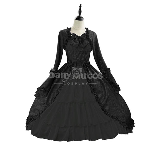 【In Stock】Halloween Cosplay Vintage Palace Lolita Sweet Princess Dress Stage Performance