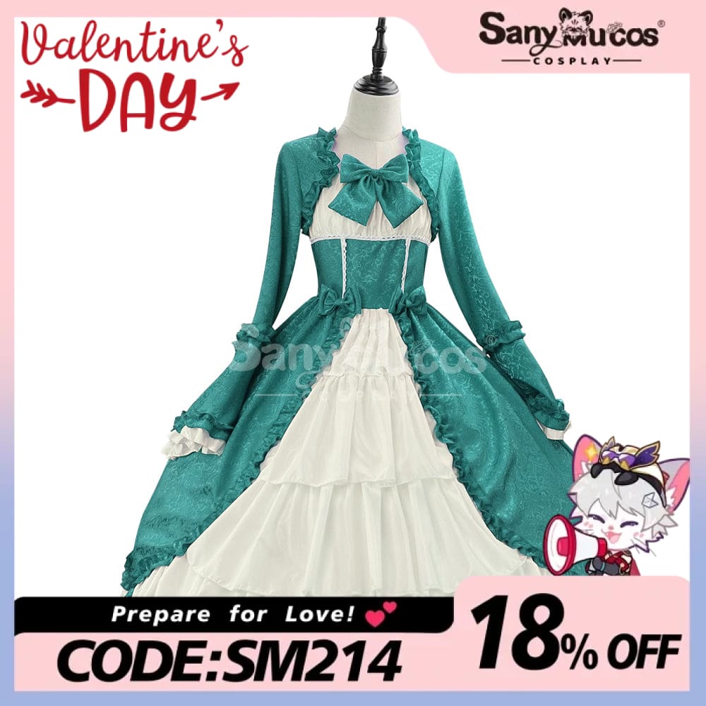 【In Stock】Halloween Cosplay Vintage Palace Lolita Sweet Princess Dress Stage Performance