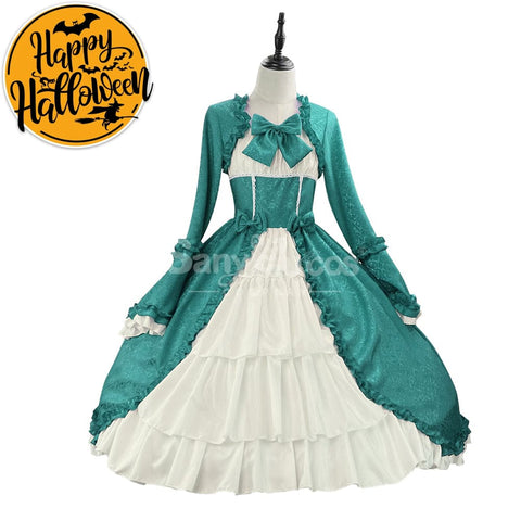 【In Stock】Halloween Cosplay Vintage Palace Lolita Sweet Princess Dress Stage Performance