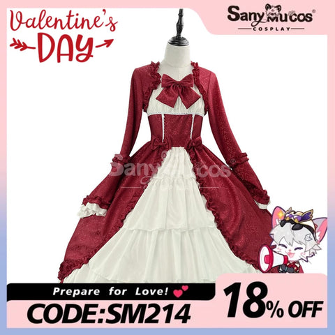 【In Stock】Halloween Cosplay Vintage Palace Lolita Sweet Princess Dress Stage Performance