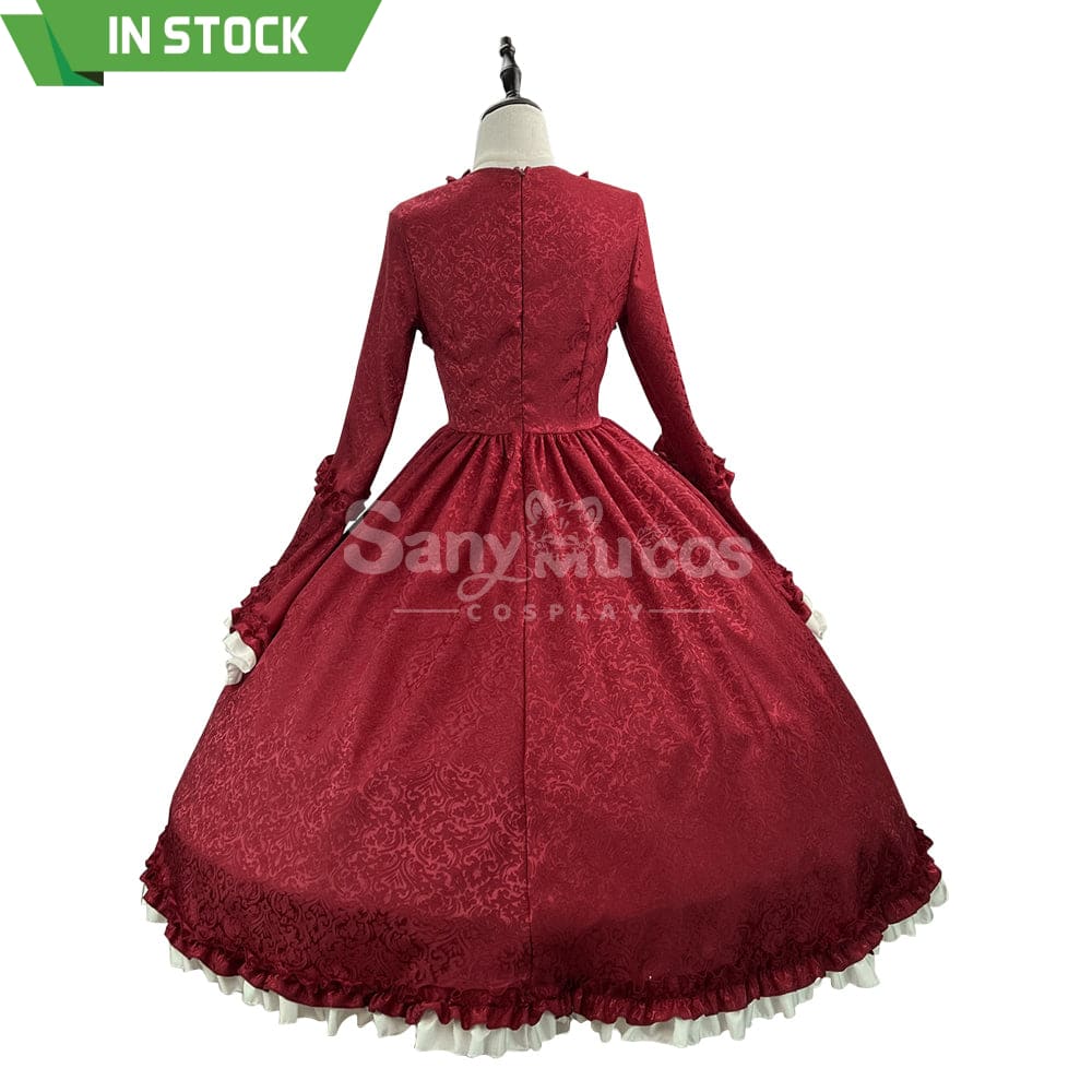 【In Stock】Halloween Cosplay Vintage Palace Lolita Sweet Princess Dress Stage Performance