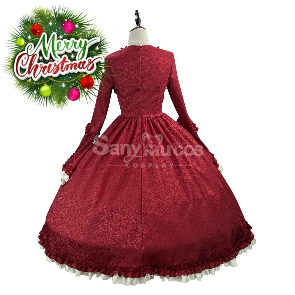 【In Stock】Halloween Cosplay Vintage Palace Lolita Sweet Princess Dress Stage Performance