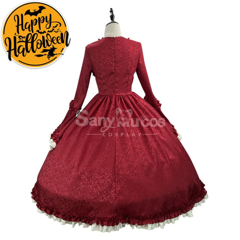 【In Stock】Halloween Cosplay Vintage Palace Lolita Sweet Princess Dress Stage Performance