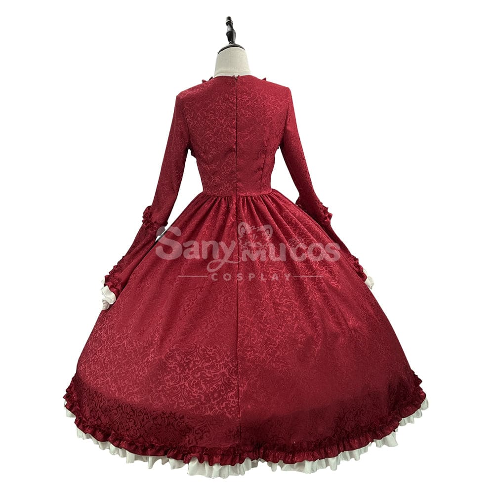 【In Stock】Halloween Cosplay Vintage Palace Lolita Sweet Princess Dress Stage Performance