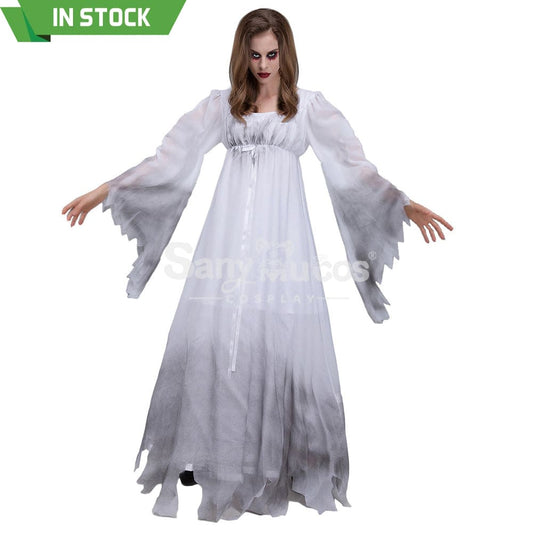 【In Stock】Halloween Cosplay White Ghost Costume Costumes 1000