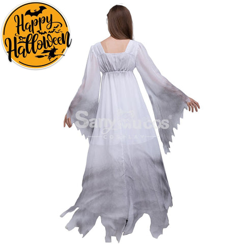 【In Stock】Halloween Cosplay White Ghost Costume Costumes