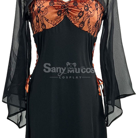 【In Stock】Halloween Cosplay Witch Chinese Style Stage Performance Costume Costumes