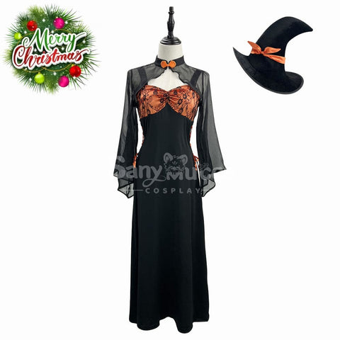 【In Stock】Halloween Cosplay Witch Chinese Style Stage Performance Costume Costumes