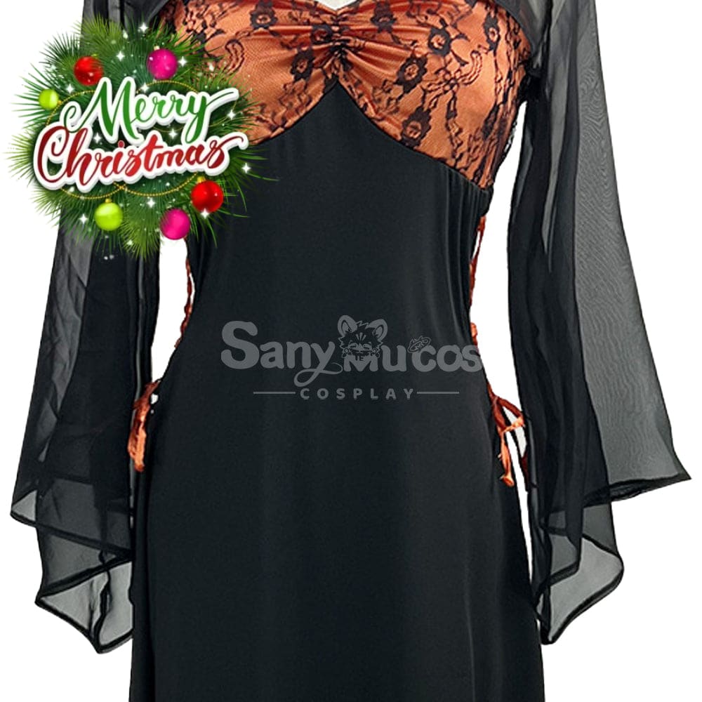 【In Stock】Halloween Cosplay Witch Chinese Style Stage Performance Costume Costumes